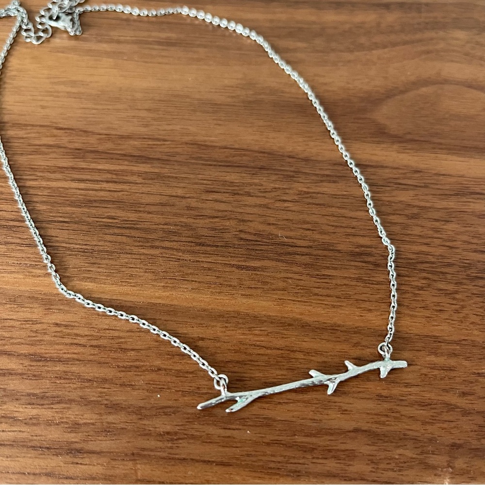 Silver Branch Necklace